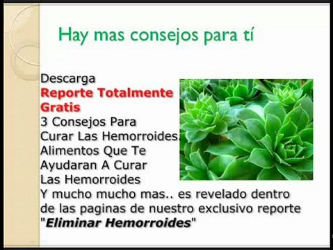 Remedios Casero para las hemorroides, Tratamiento Para La Hemorroides