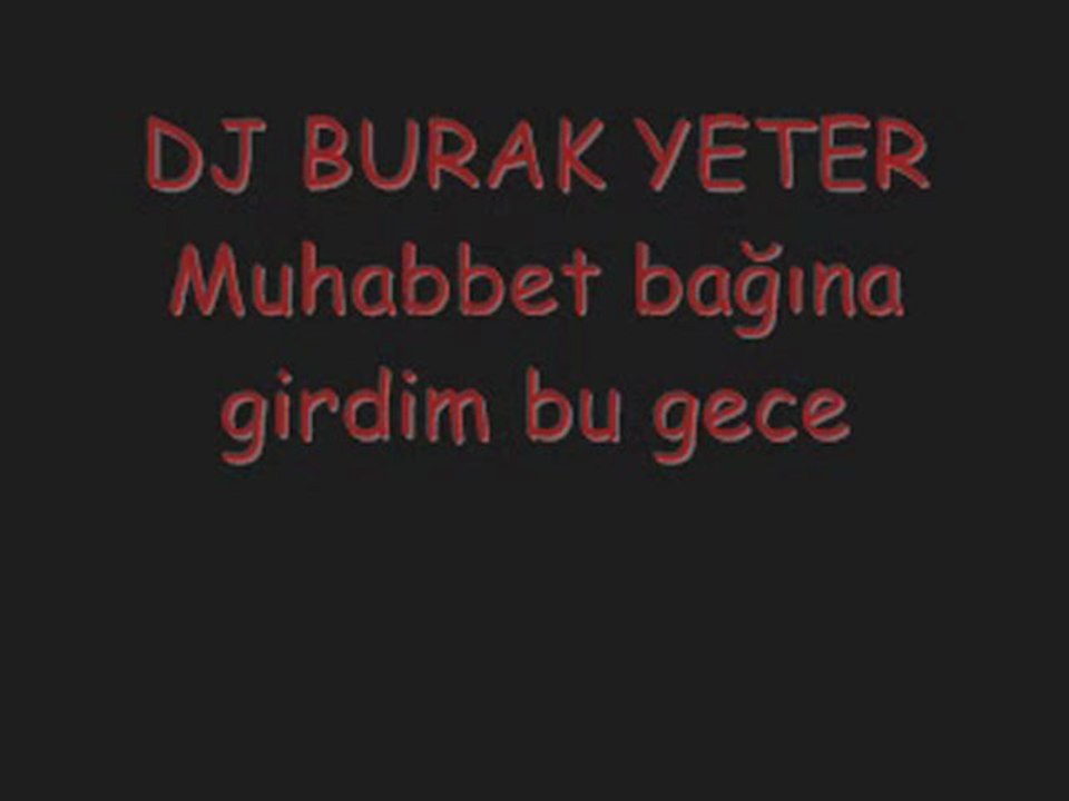 Dj Burak