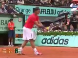 French Open Roland Garros Men Finals Novak Djokovic vs Rafa Nadal (4th set)