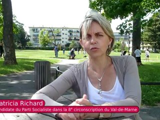 Législatives 2012 : Interview de Patricia Richard