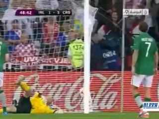 اهداف مباراة كرواتيا - ايرلندا