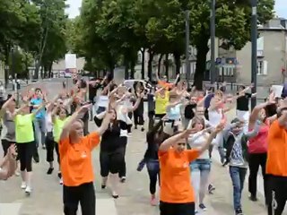 Flashmob Aprem'Sport (9 juin 2012 MOULINS)