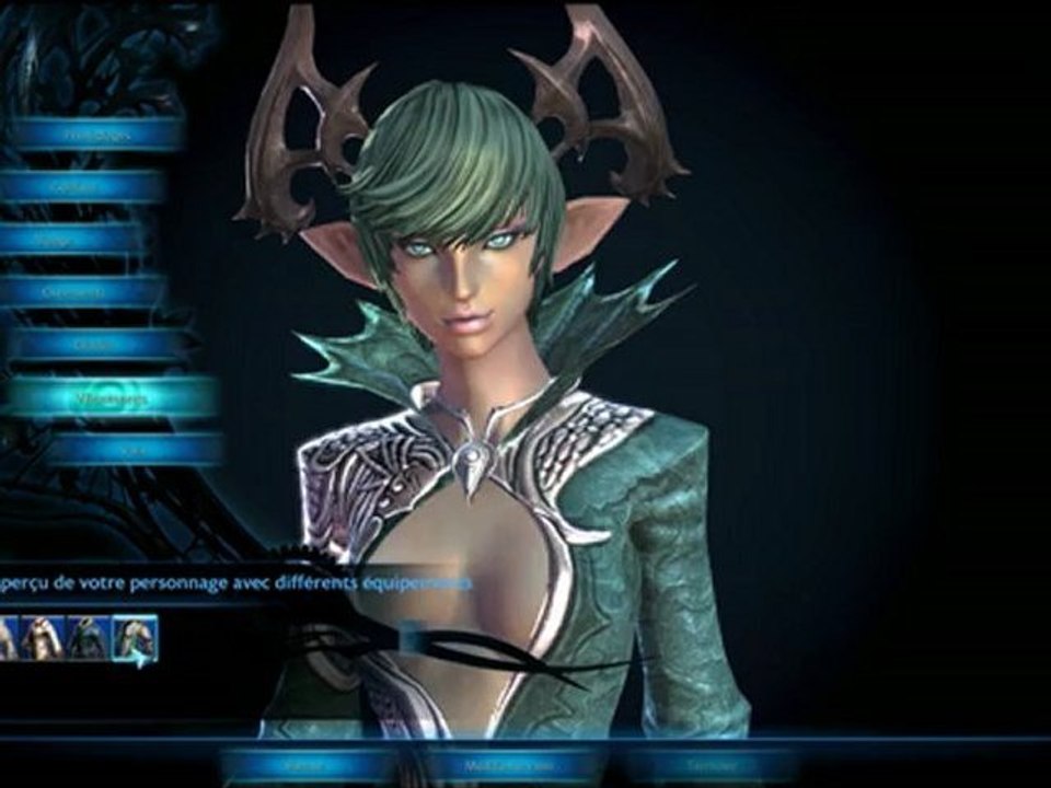 Tera Online : Création personnage : Castanic femme