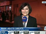 Réaction de Marie-Arlette Carlotti - Législatives 2012