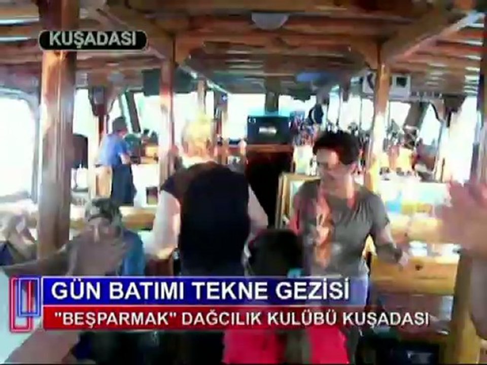 GÜN BATIMI TEKNE TURU "BEŞPARMAK" DAĞCILIK KULÜBÜ KUŞADASI