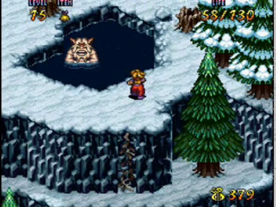 Terranigma 15) La glace me gave