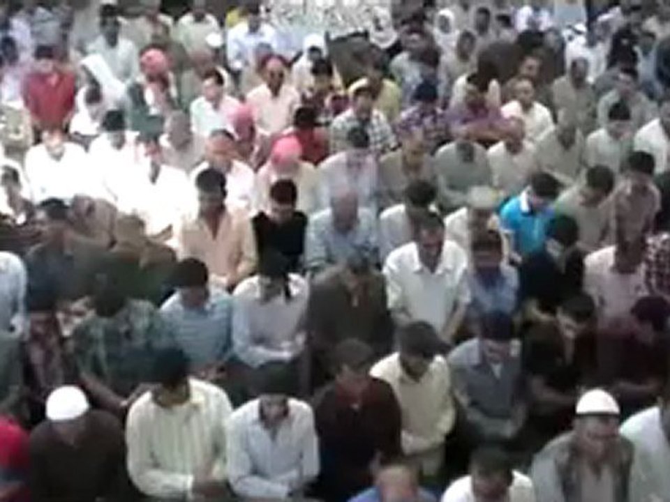 Syria فري برس حلب تل رفعت صلاة الجنازة على الشهيد عبد السلام ابو جميل 10 6 2012 Aleppo