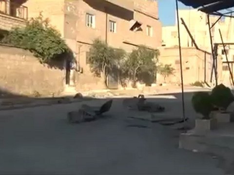 Syria فري برس ادلب معرة النعمان اثار الدمار نتيجة القصف المدفعي 10 6 2012 ج3 Idlib