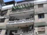 Syria فري برس حمص الحميدية الدمار المرعب نتيجة القصف الصاروخي 10 6 2012 Homs