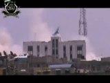 Syria فري برس  حمص كتيبة الفاروق تفجير مبنى البلدية الذي تسبب بقنص مئات الأبرياء 10 6 2012 Homs