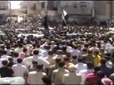 Syria فري برس  ادلب تشييع شهداء مجزرة معرة النعمان  10 6 2012   ج2 Idlib