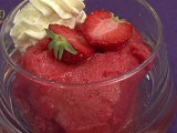 Sorbet aux fraises - 750 Grammes