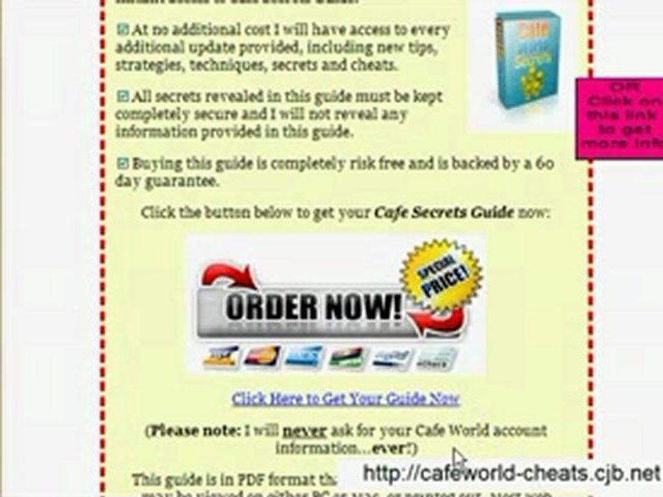 Cafe World - Cheats Hacks \ DOWNLOAD June 2012 Update