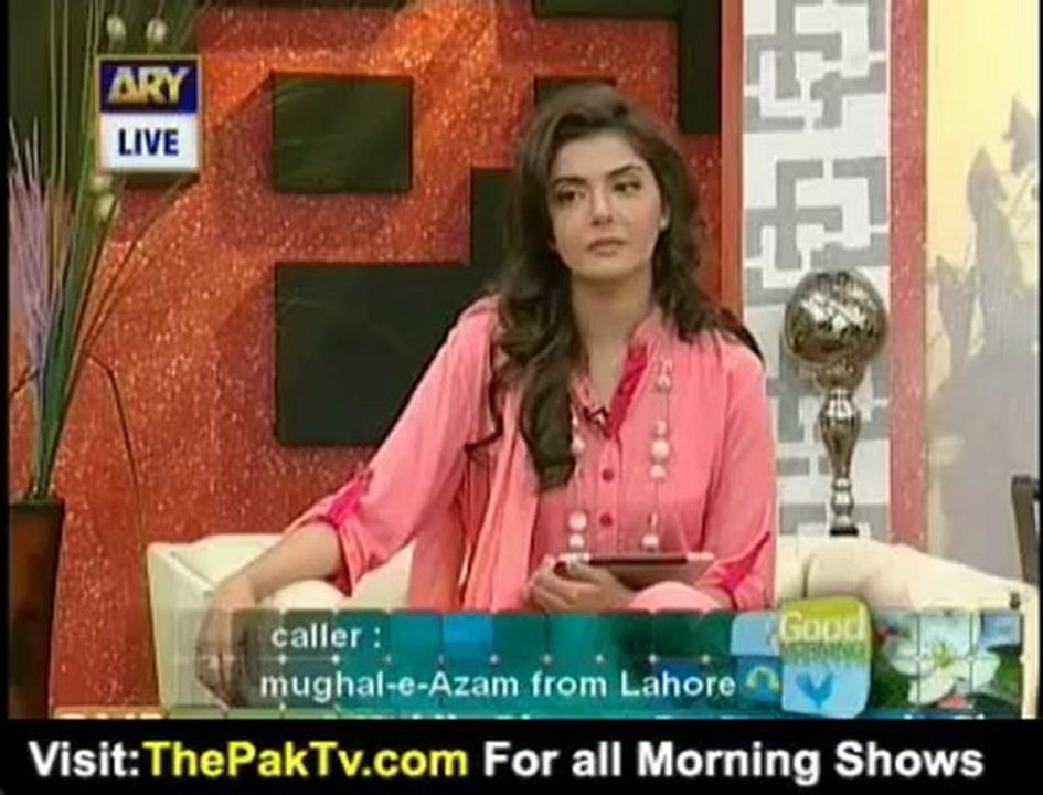 Good Morning Pakistan By Ary Digital - 11th June 2012 - Part 1/4