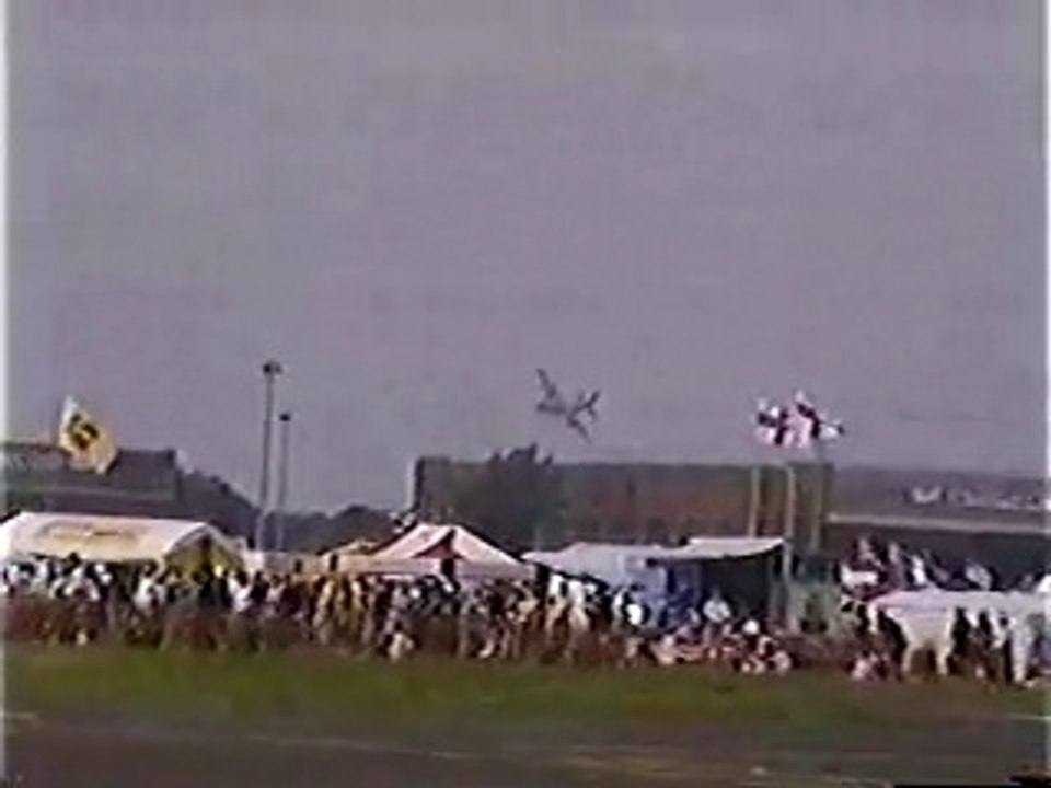 C130 low flypast para drop USAF Mildenhall Air Fete airshow