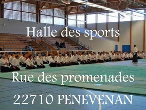 Aïkido Traditionnel avec Alain PEYRACHE en Bretagne PENVENAN 2012