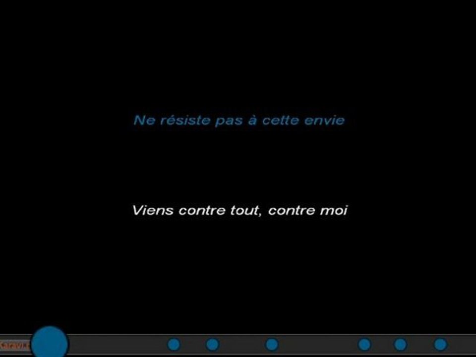 Karaoké - Calogero - Aussi libre que moi