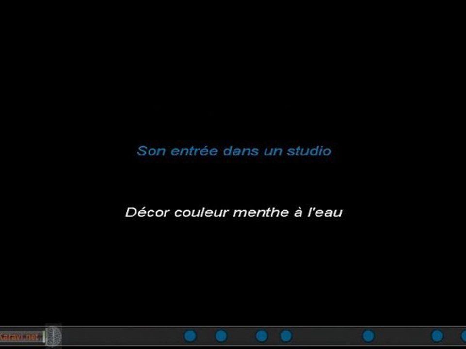 Karaoké - Eddy Mitchell - Couleur menthe a l'eau