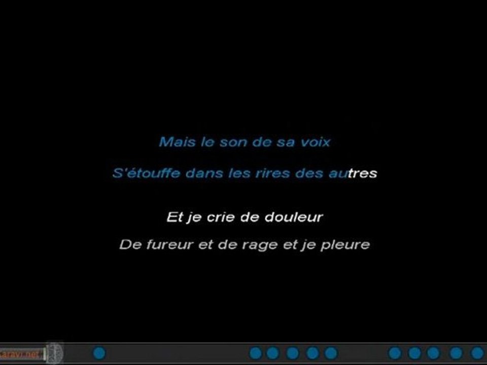 Karaoké - Edith Piaf - La foule