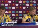 Euro: l'Ukraine prête pour son match contre la Suède