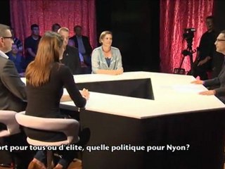 Cartes sur Table - "Sport pour tous ou d'élite, quelle politique pour Nyon?" (12.06.2012)