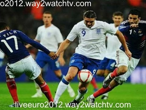 TF1TV! France vs England Live Stream Online, UEFA Euro Cup, 11-June-2012