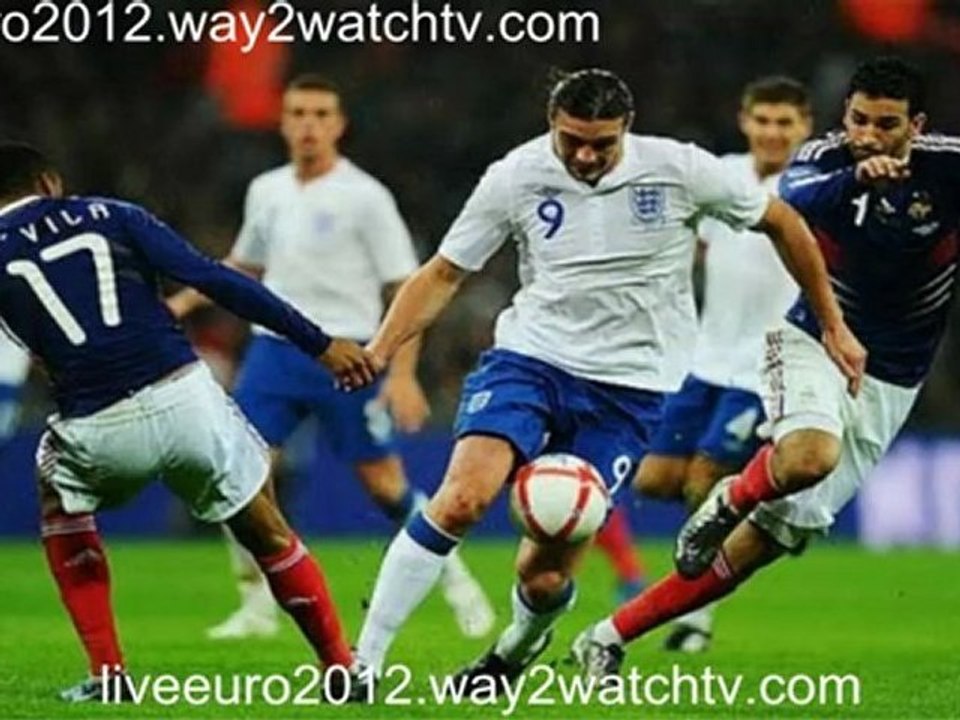 TF1TV! France vs England Live Stream Online, UEFA Euro Cup, 11-June-2012