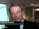 Dominique Lefebvre satisfait des résultats de la 10ème circonscription du Val d'Oise