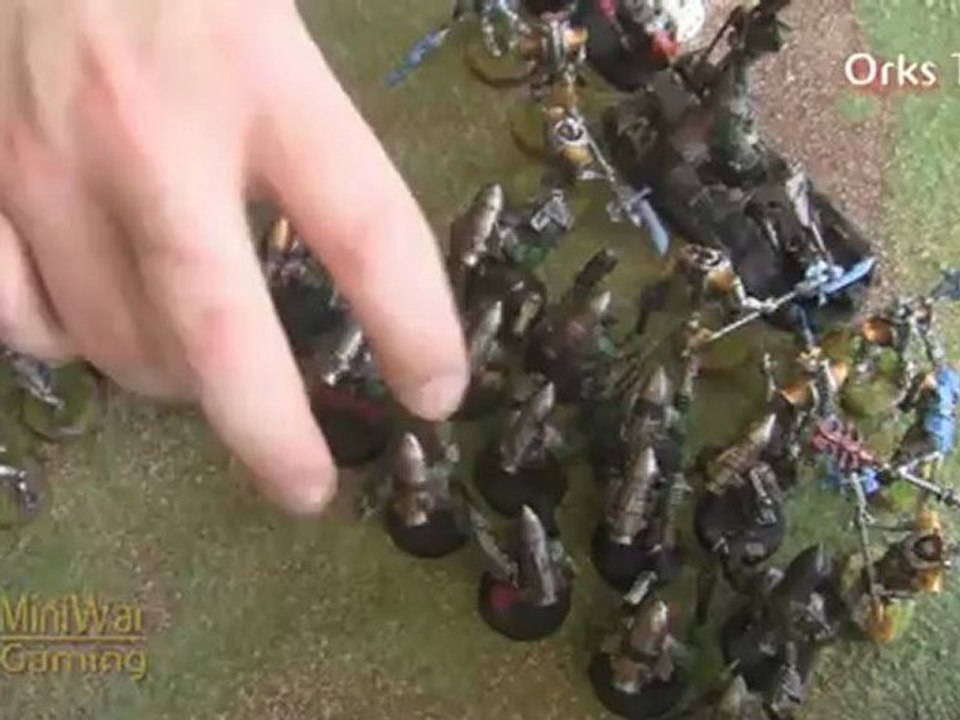 Orks VS Necrons Warhammer 40k Battle Report - Part 4/6 - Beat Matt Batrep