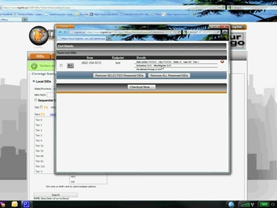 VoIP Innovations Ordering a DID