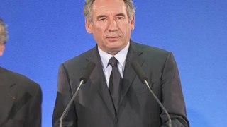 François Bayrou - Discours 1er tour des législatives - 100612