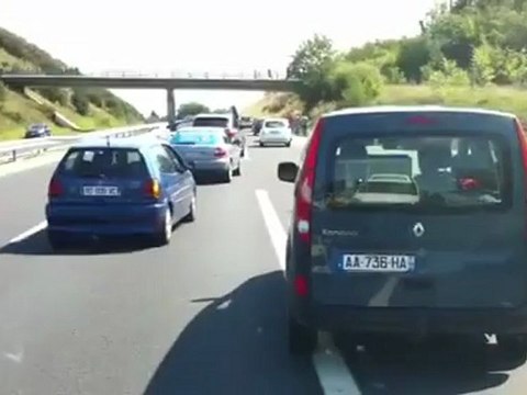 avion crashé sur autoroute A89