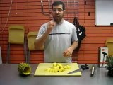 Sbuccia ananas inox sdorsola e affetta in acciaio professionale