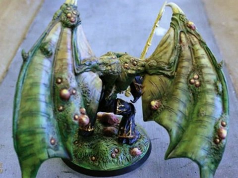 Nurgle Daemon Prince Conversion - Warhammer 40k Chaos Space Marines