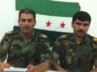 Syria فري برس بيان خاص للرائد محمد العلي والرائد ماهر النعيمي Syria