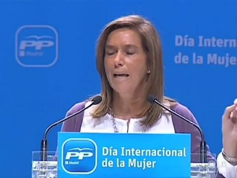 Ana Mato: que nadie utilice los poderes del Estado para atacar al PP