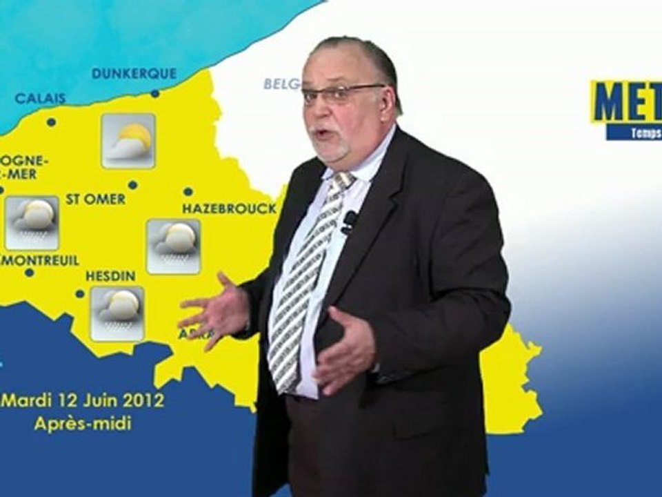 Opal'TV :  La météo du mardi 12 mai 2012