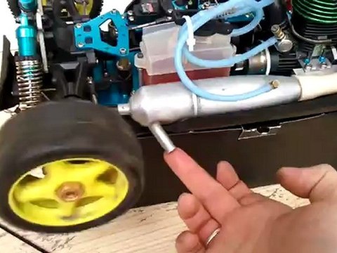 1er plein rodage thermique moteur ansmann 21