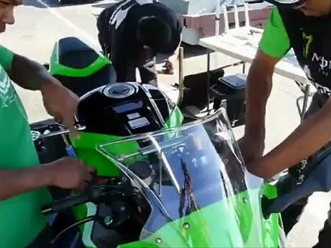 Rickey Gadson Dragstrip Tests the 2011 Kawasaki ZX-10R