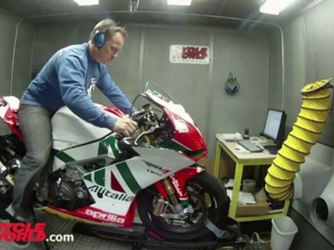 Dyno Run: 2011 Aprilia RSV4 Biaggi Replica Superbike