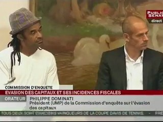 Evasion fiscale : Audition de Yannick Noah et Guy Forget