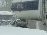 RCMP rear ended in snow storm , Moncton