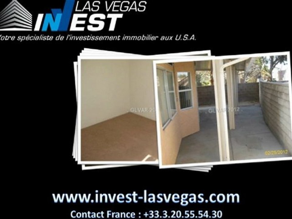 Investissement locatif las vegas usa