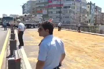 Şişli'de metrobüs kazası