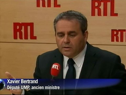 Xavier Bertrand candidat à la présidence du groupe UMP à l'Assemblée