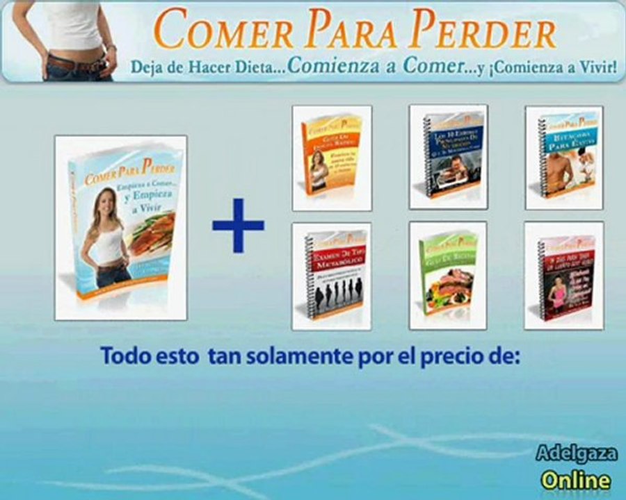 Programa Comer Para Perder - Baja de peso comiendo