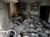 Syria فري برس حماه المحتلة آثار القصف على قلعة المضيق 16 6 2012 Hama