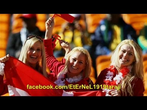 Danish Fans Girls supporters football