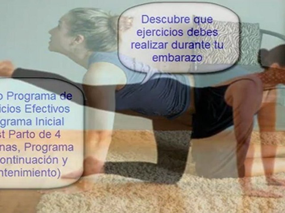 ejercicios para las mujeres embarazadas - adelgazar despues del embarazo