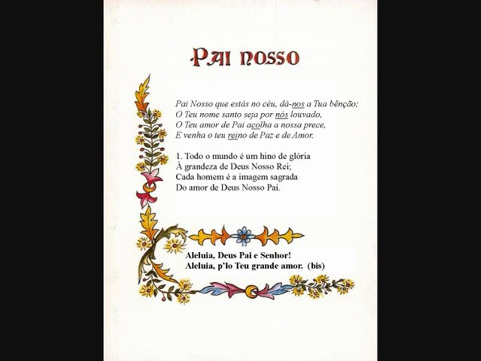 Notre Père en portugais